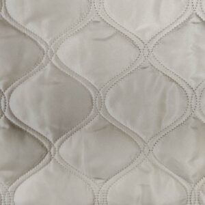 Bordered Tapered Pattern Design Pre Quilted Fabric